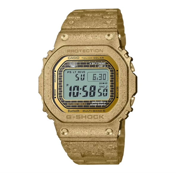 卡西欧推出G-SHOCK 40周年纪念款手表:不锈钢热结晶工艺打造