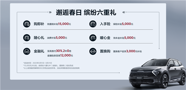 韩系车日子不好过!起亚狮铂拓界限时优惠:降3万还给大礼包