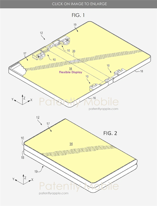 中间边框终于没了！微软新Surface Duo专利现身