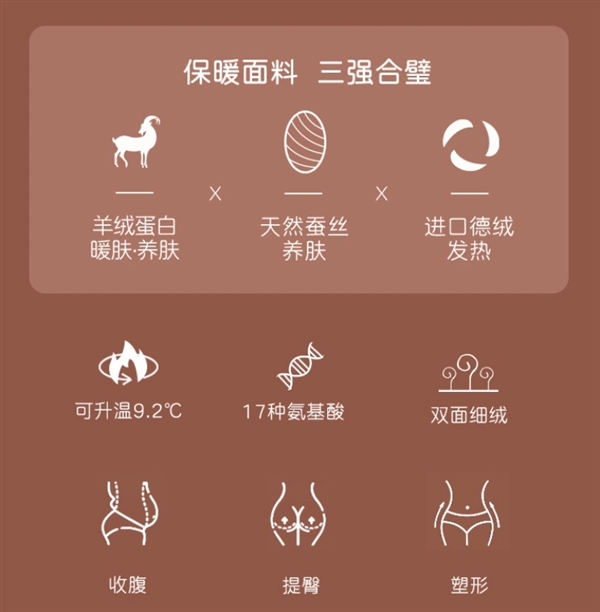 大额券捡漏手慢无：简云德绒+蚕丝秋裤29.9元清仓