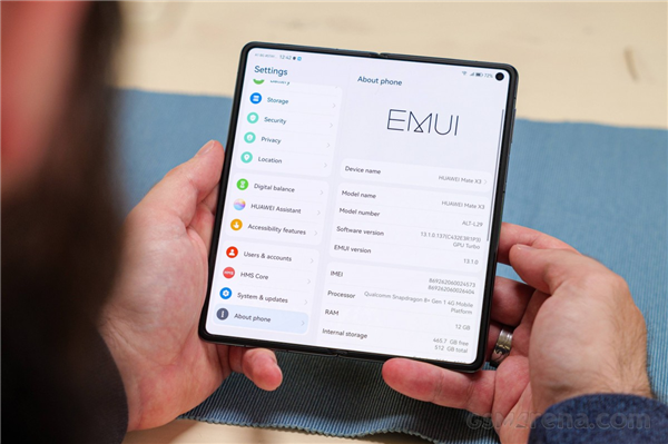 华为Mate X3国际版亮相：系统是EMUI 13.1