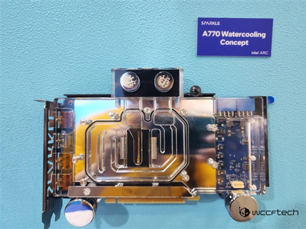 Intel Arc独立显卡第一次上水冷!这是何必呢?