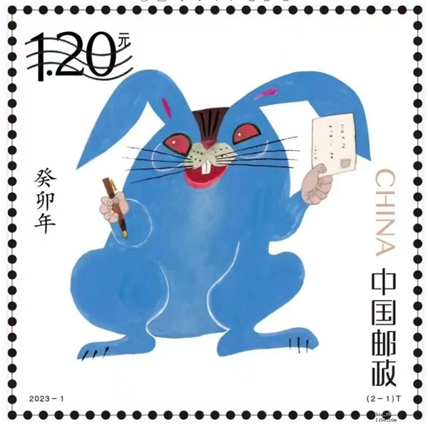 真有邮票里那么蓝的兔子？无穷小亮科普