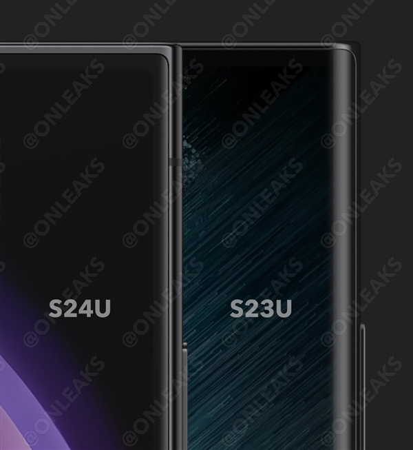 三星Galaxy S24 Ultra屏幕大改：弯曲度更小 接近平面