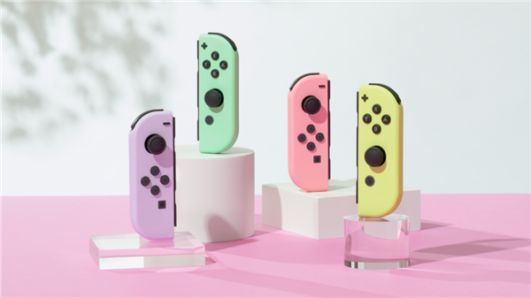 Switch全新“淡雅”配色Joy-Con上架：549元