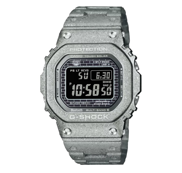 卡西欧推出G-SHOCK 40周年纪念款手表:不锈钢热结晶工艺打造