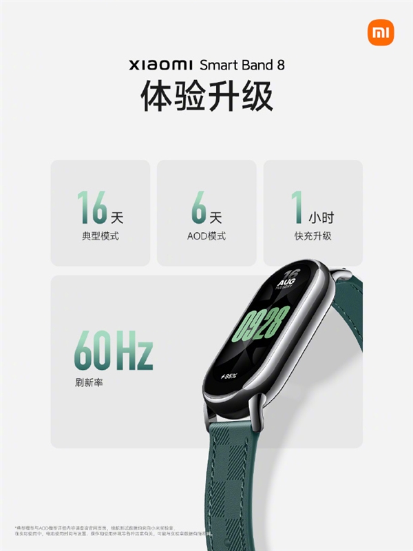 239元起!小米手环8正式发布:时尚百变 能一键玩游戏