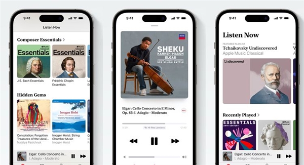 苹果古典音乐软件已上架:Apple Music会员免费用!中国市场随后推出