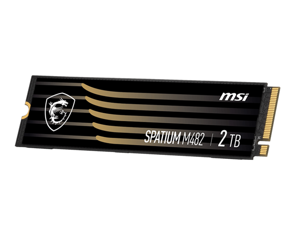 微星发布Spatium M570 Pro Frozr PCIe 5.0 SSD：无风扇读写都高达12GBs