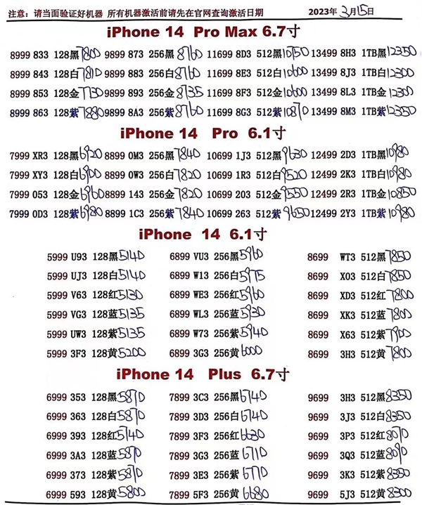 苹果iPhone 14 Plus黄色首销何止是破发了！渠道价比老配色都便宜