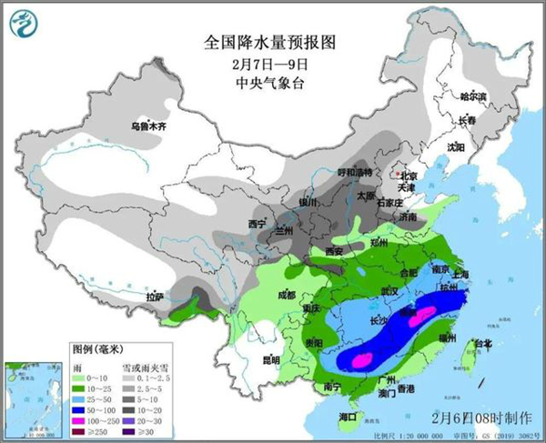 2023年来最大范围雨雪上线！将波及超29个省份：局部有暴雪
