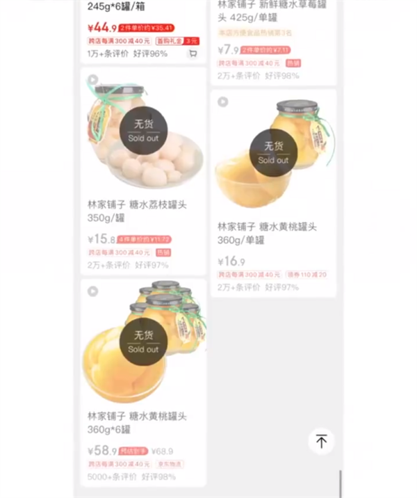 黄桃罐头遭疯抢 厂家实诚回应“没药效” 网友调侃：你不懂