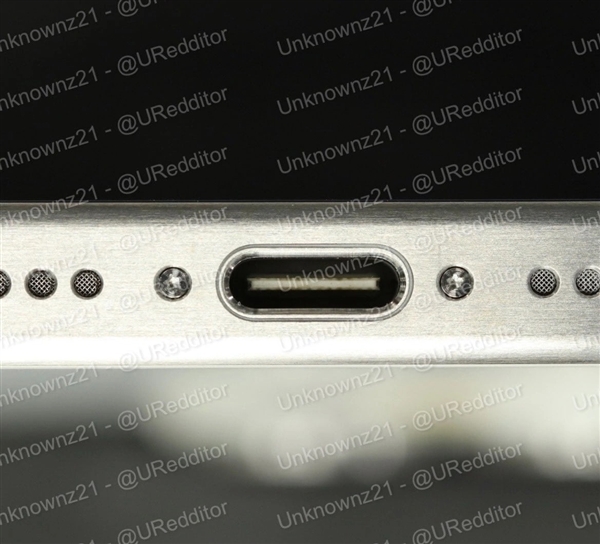iPhone 15 Pro谍照出炉:USB Type-C接口真的来了