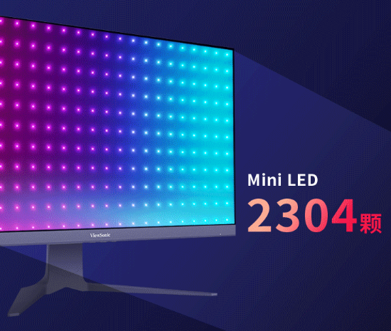 优派推出新款27寸4K Mini LED显示器:支持96W反向充 2999元