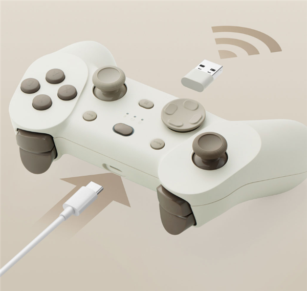 199元!小米游戏手柄发布:支持Steam、三模连接