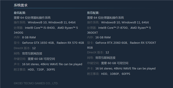 暗黑三国风!《卧龙:苍天陨落》正式上线:298元 GTX 1650就能玩
