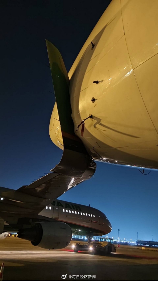 长荣航空两飞机发生碰撞:空客A321把波音777“割喉”了