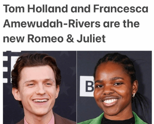 太正确了!荷兰弟和黑人女演员出演舞台剧版《罗密欧与朱丽叶》
