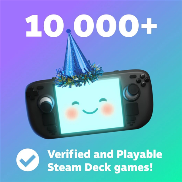 SteamDeck发布“里程碑”：超10000款游戏通过可玩