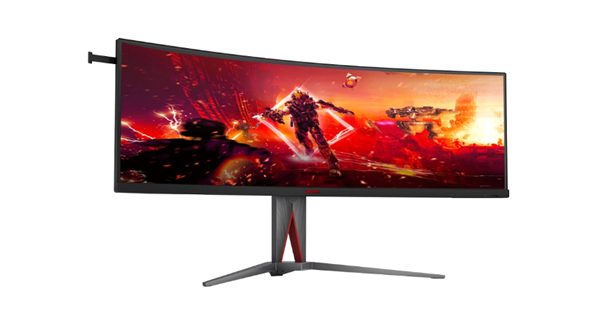 AOC推出新款AGON带鱼屏显示器:1500R曲率、165Hz高刷