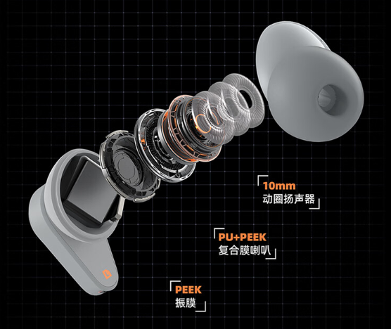 399元 魅族PANDAER PASA降噪耳机上架:35dB混合降噪