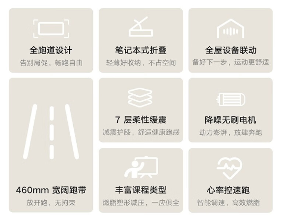 1899元 米家智能跑步机上架:降噪无刷电机、全跑道设计