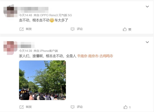 今年的五一“疯”了吗?网友:走不动 根本走不动