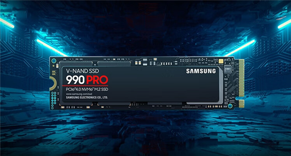 7450MB/s！三星990 Pro旗舰SSD价格腰斩：2TB只要1229元