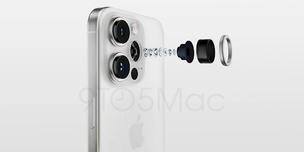 全新深红配色亮相!iPhone 15 Pro超高清外观渲染图首曝:钛金属边框、Type-C接口