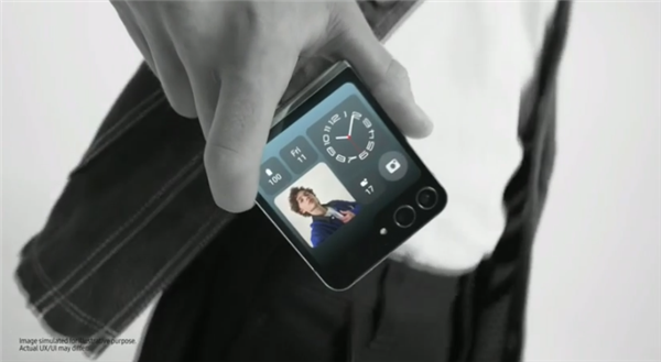 三星Galaxy Z Flip5亮相：文件夹外屏系列史上最大