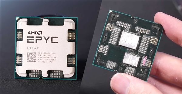 这年头还有4核心CPU！X670主板无缝点亮EPYC 4214P 功耗极低