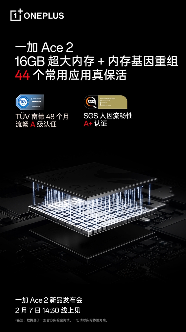 安卓杀后台被根治!一加Ace 2能保活44个App:很多友商旗舰都做不到