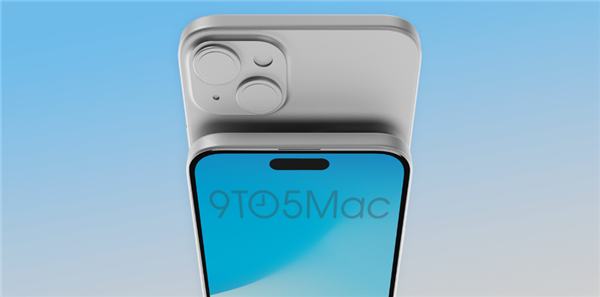 iPhone 15 Plus CAD渲染图对比14 Plus:升级灵动岛、USB-C接口、超窄边框
