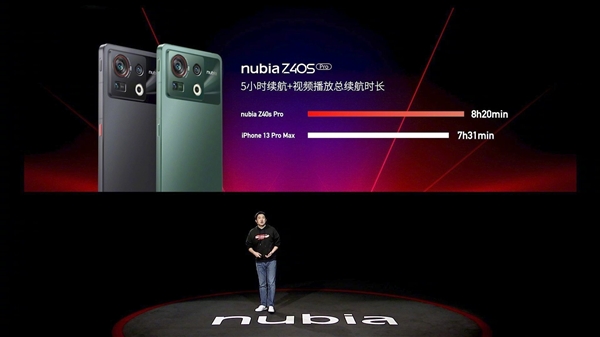 5000mAh续航牛魔王来了！努比亚Z50续航击败iPhone 13 Pro Max