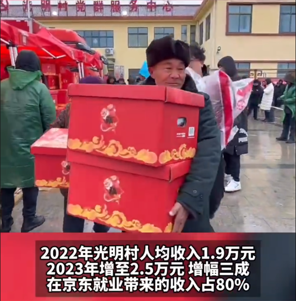 刘强东老家光明村就业率100% 2023年人均收入2.5万元
